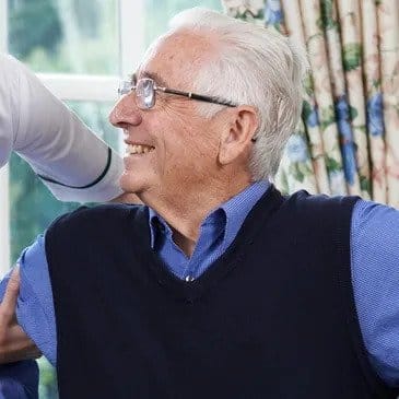 Gentleman in an armchair